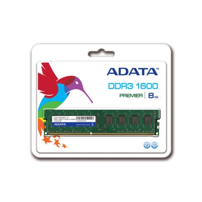 Memorie RAM Adata, DIMM, DDR3L, 8GB, 1600MHz, CL11, 1.2V - 2 | YEO