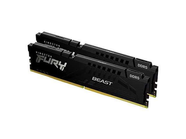 Memorie RAM Kingston FURY Beast 64GB DDR5 6000MHz CL30 Dual Channel Kit - 2 | YEO