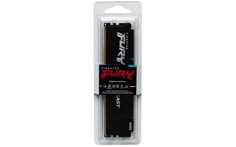 Memorie RAM Kingston Fury Beast, DIMM, DDR5, 16GB, CL40, 5600MHz - 3 | YEO