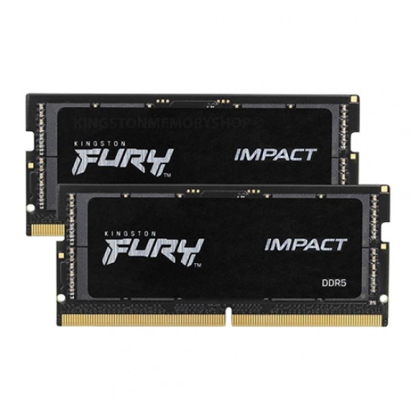 Memorie RAM Kingston Fury Impact, SODIMM, DDR5, 32GB, CL38, 4800MHz - 1 | YEO