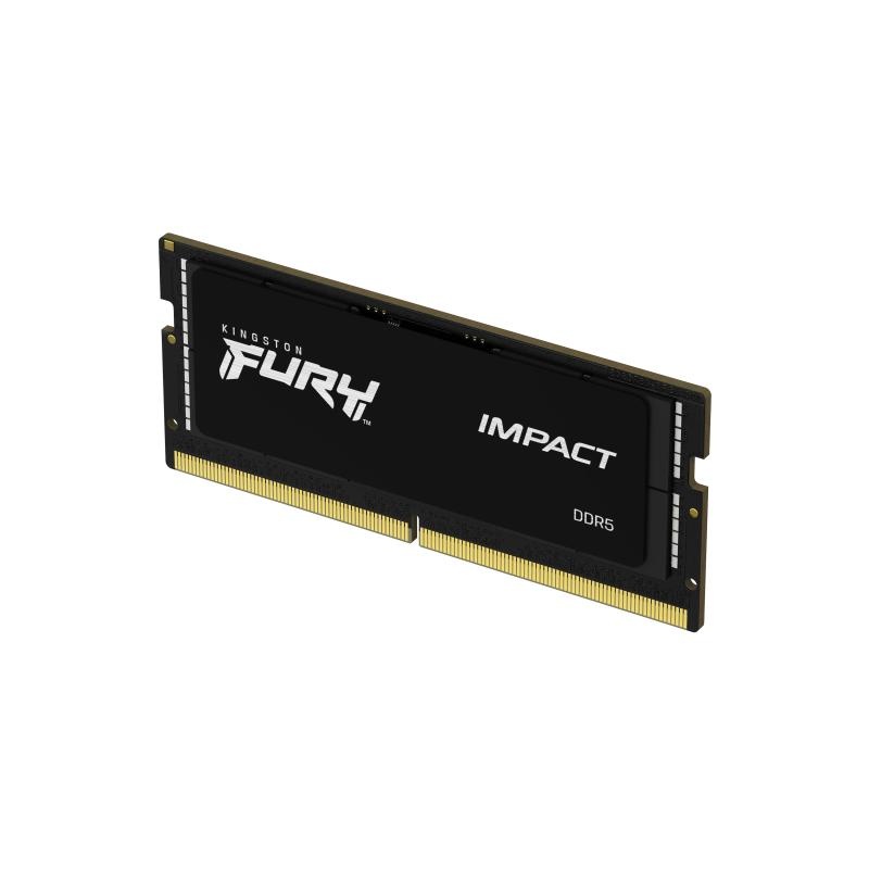 Memorie RAM Kingston Impact, SODIMM, DDR5, 16GB (2x8GB), CL38, 4800MHz - 3 | YEO