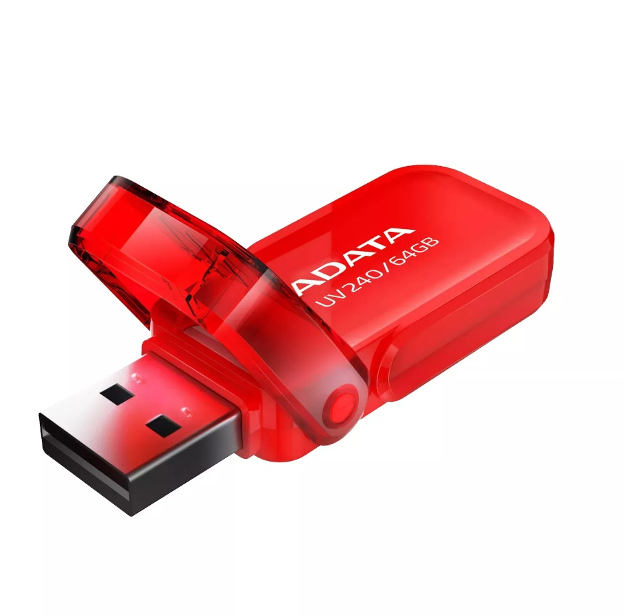 Memorie USB Flash Drive Adata , 64GB ,AUV240-8G-RRD , USB 2.0 , RED