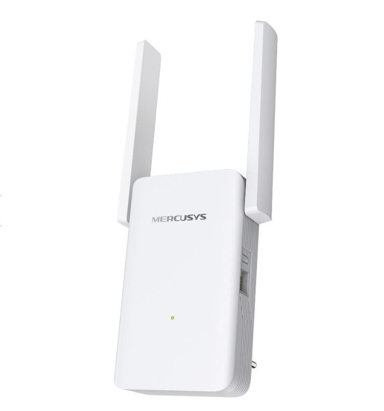 Mercusys Ax1800 Wi-Fi Range Extender ME70X; Dual-Band, Standarde Wireless: IEEE 802.11a/n/ac/ax 5GHz, IEEE 802.11b/g/n/ax 2.4GHz, Viteza wireless: 574 Mbps at 2.4GHz, 1201 Mbps at 5GHz, Interfata: 1 x Gigabit Ethernet Port, 2 x Antene externe, Consum: - 1 | YEO