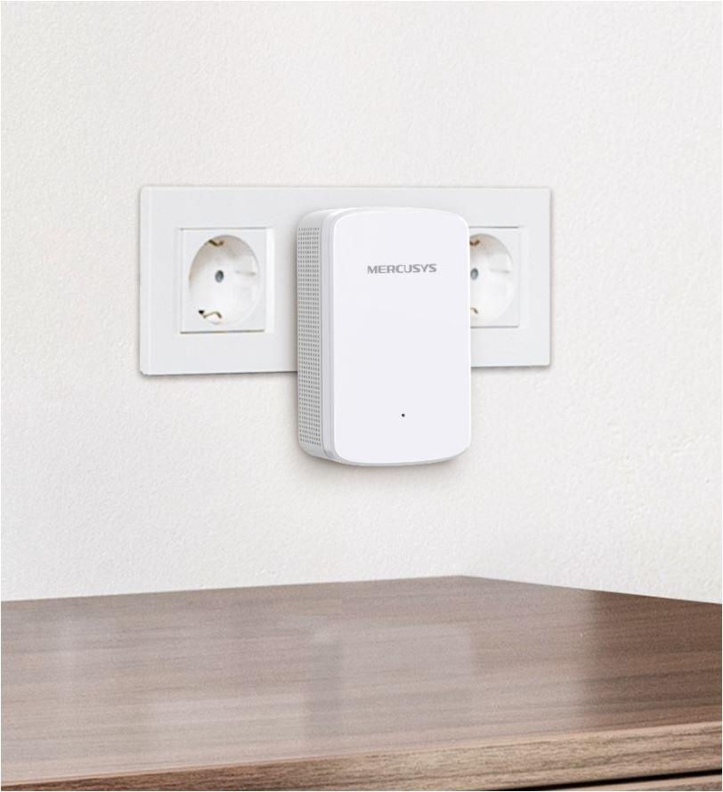 Mercusys Range Extender Wi-Fi 750Mbps, ME20; Standarde wireless: IEEE 802.11a/n/ac 5 GHz, IEEE 802.11b/g/n 2.4 GHz, Dual-Band 2.4 GHz - 2.5 GHz, 5 GHz, Rata semnal: Până la 750 Mbps (433 Mbps pe 5 GHz, 300 Mbps pe 2.4 GHz), Securitate Wireless: - 1 | YEO