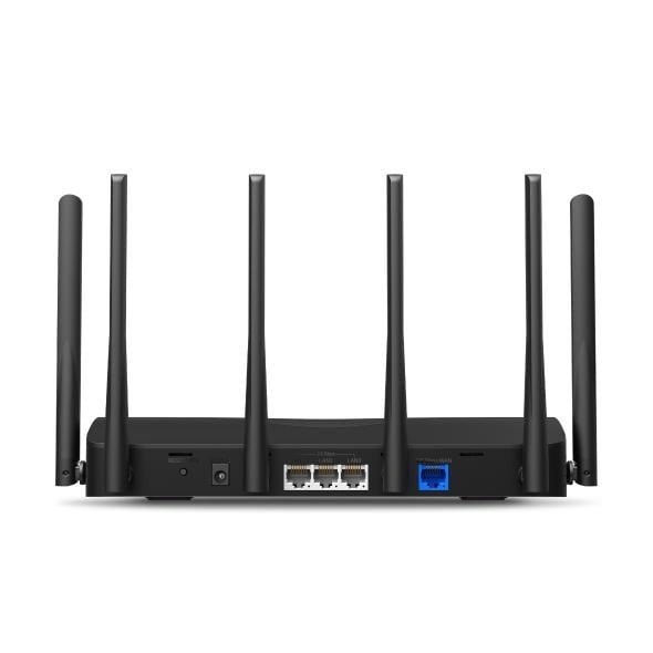 Mercusys Router Wi-Fi 7 Tri-Band BE9300, MR47BE, Standarde wireless: Wi- Fi 802.11be/ax/ac/a/b/g/n, Viteza wireless: BE9300 6 GHz: 5760 Mbps (802.11be), 5 GHz: 2880 Mbps (802.11be), 2.4 GHz: 574 Mbps (802.11ax), Interfata: 3 x 2.5 Gbps RJ45, 1 WAN, 6 - 1 | YEO