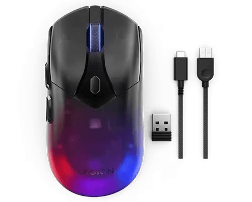 Mouse Gaming Wireless LENOVO Legion M410, 16000 dpi, negru