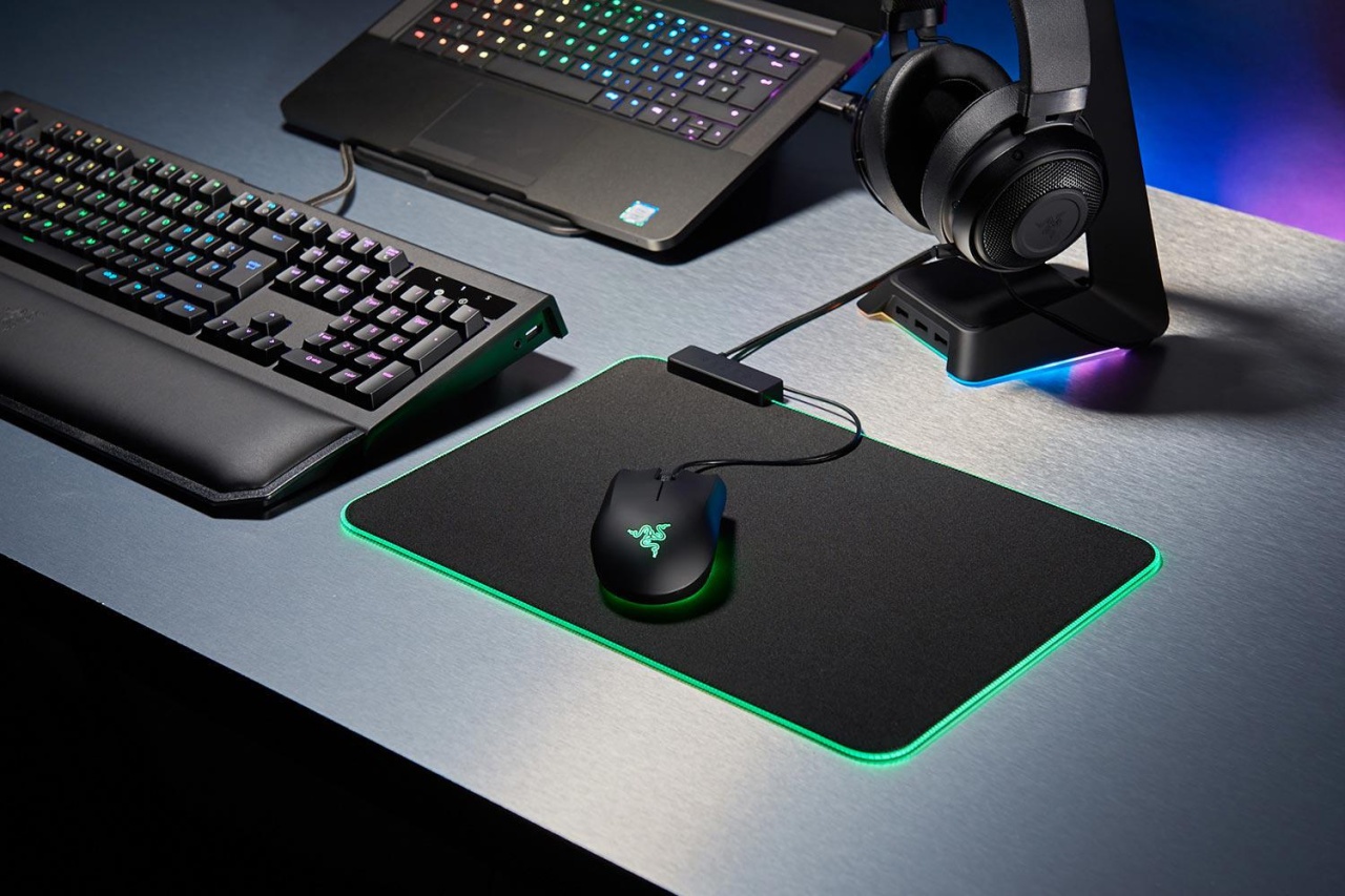 Mouse pad Razer Goliathus Extended Chroma, Quartz Edition, gri - 1 | YEO