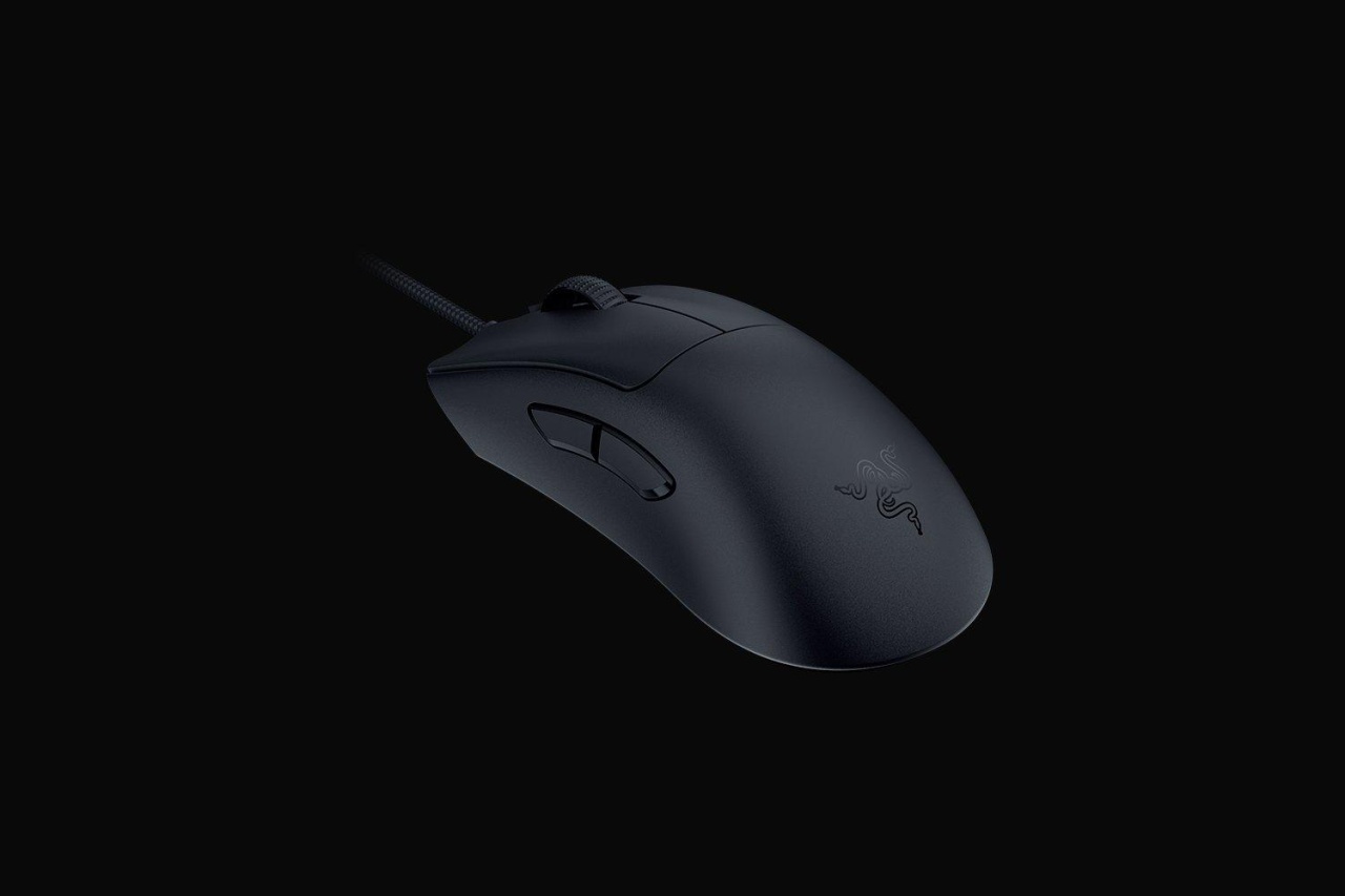 Mouse Razer Deathadder V3 - Ergonomic cu fir, 30000 DPI, negru - 2 | YEO