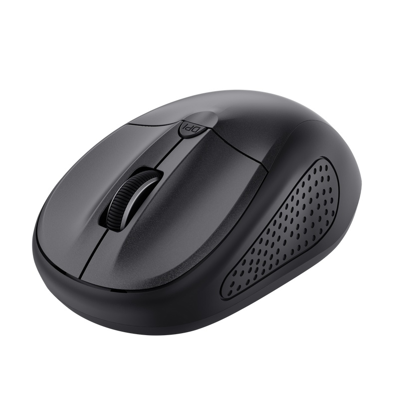 Mouse Trust cu Bluetooth, ambidextru, 3 butoane (neprogramabile), DPI ajustabil (max. 1600), functioneaza cu 2 baterii AAA (incluse in pachet), negru - 3 | YEO