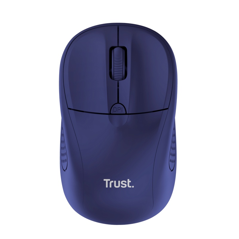 Mouse Trust Wireless optic, rezolutie 1600 DPI, albastru