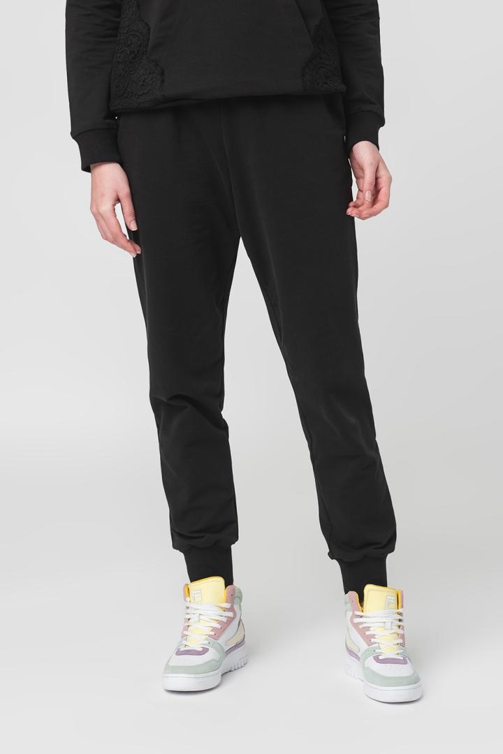 PANTALON DAMA COTON BLACK-XL - 4 | YEO