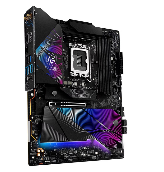 Placa de Baza ASROCK PHANTOM GAMING Z890 RIPTIDE WIFI LGA1851 - 2 | YEO