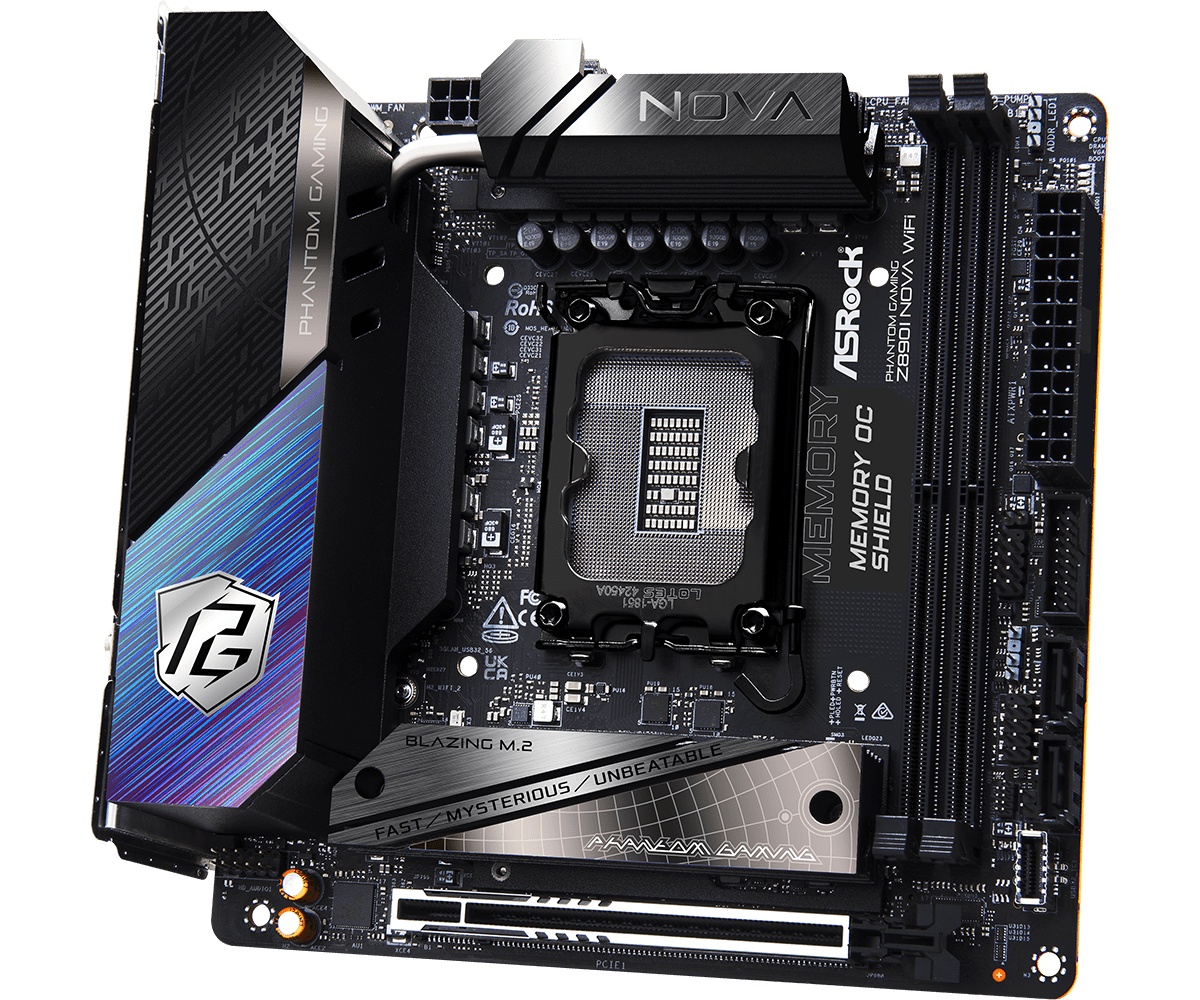 Placa de Baza ASROCK Z890I NOVA WIFI LGA1851 - 4 | YEO