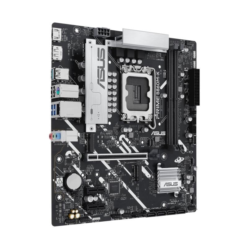 Placa de Baza ASUS PRIME B860M-K LGA1851, 2x DDR5, 1x DP 1x HDMI, 1x PCIE 4.0 x16 2x PCIE 4.0 x1, 2x M.2, 4x SATA 6GB/s, mATX - 2 | YEO