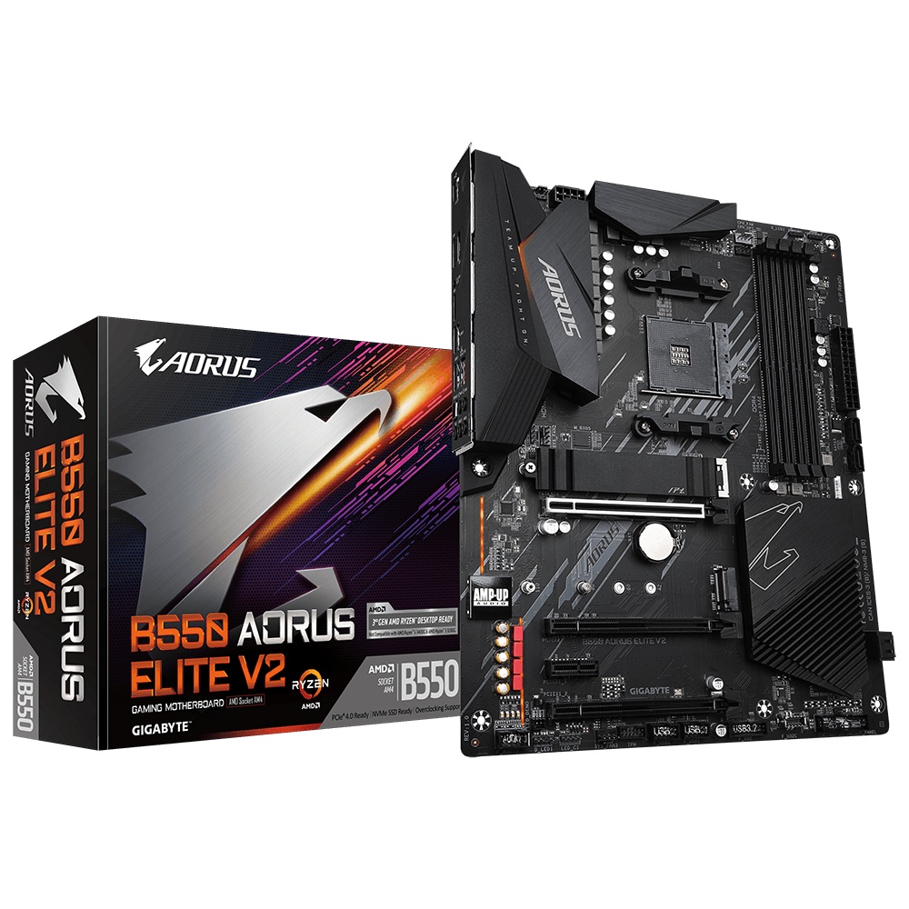 Placa de baza Gigabyte B550 AORUS Elite V2, Socket AM4 - 1 | YEO