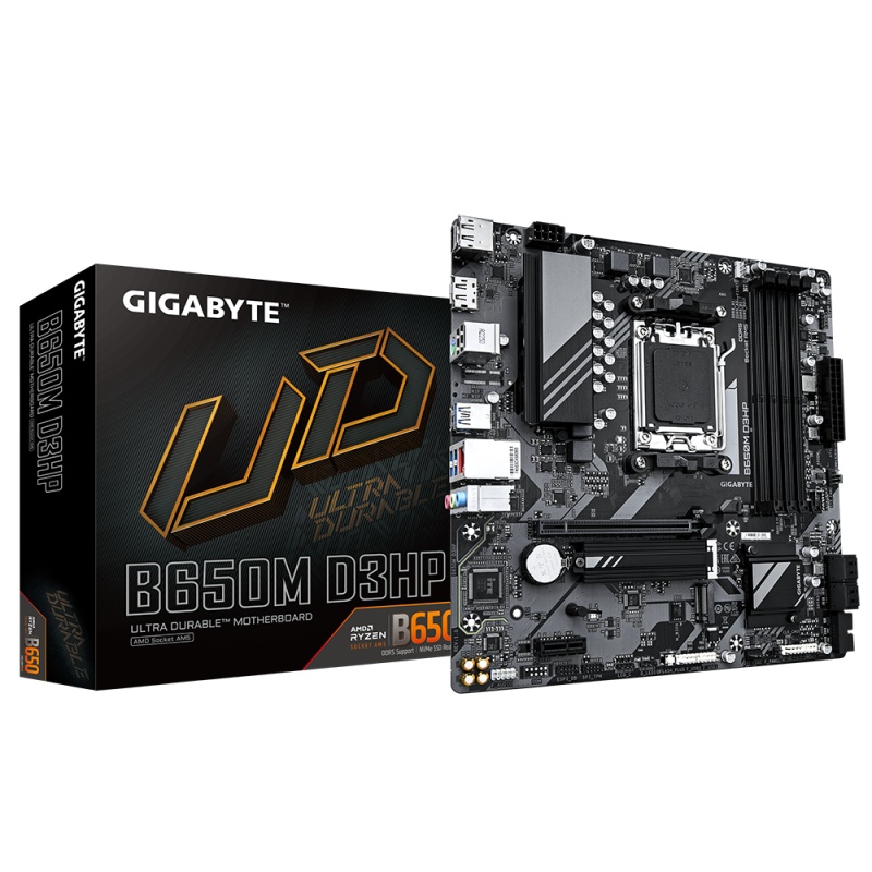 Placa de baza GIGABYTE B650M D3HP AMD B650 AM5 - 3 | YEO