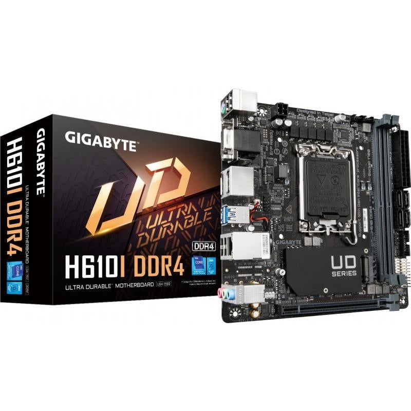 Placa de baza GIGABYTE H610I DDR4, LGA 1700 - 2 | YEO