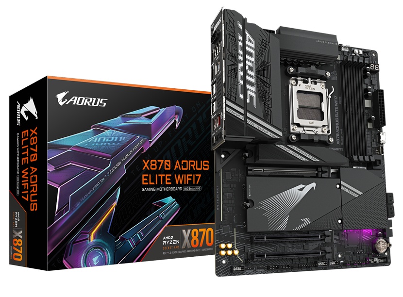 Placa de Baza GIGABYTE X870 AORUS ELITE WIFI7 AM5