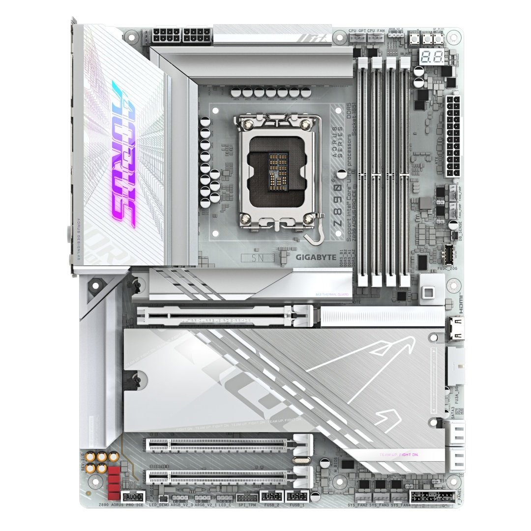 Placa de Baza GIGABYTE Z890 AORUS PRO ICE LGA1851 - 1 | YEO