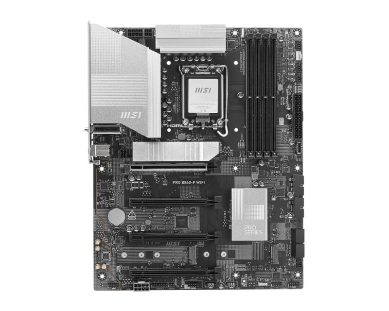 Placa de Baza MSI B860-P WIFI LGA1851, 4x DDR5, 1x HDMI 1x DP 1x Type-C, 4x PCIE x16, 3x M.2, 4x SATA 6GB/s, ATX - 1 | YEO