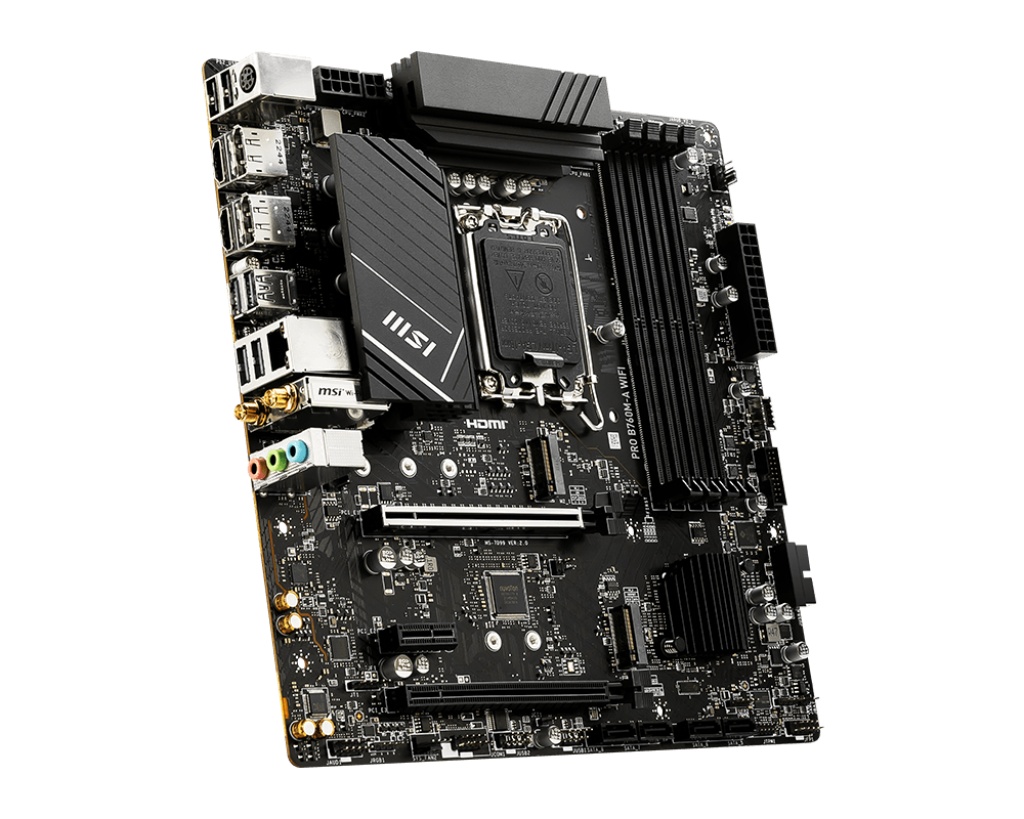 Placa de Baza MSI PRO B760M-A WIFI LGA1700 - 2 | YEO