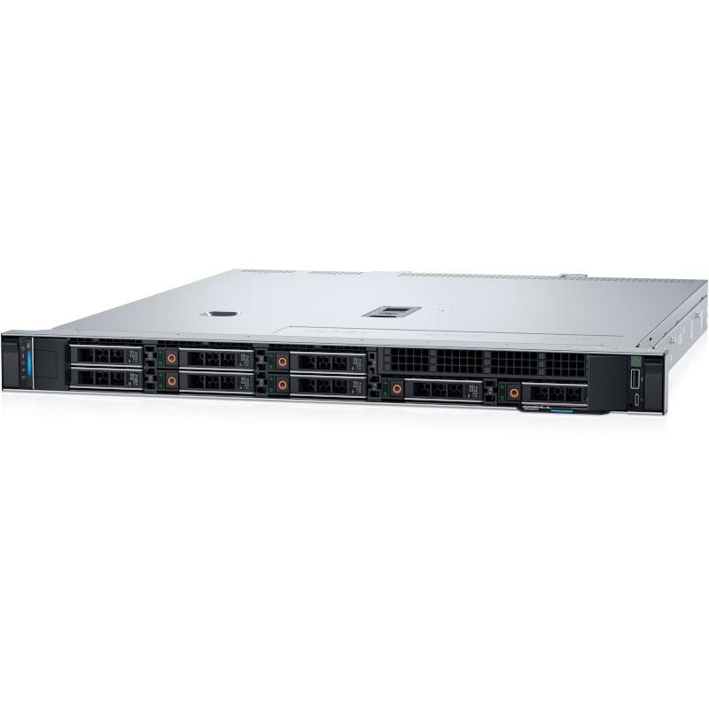 PowerEdge R360 Rack Server Intel Xeon E-2414 2.6G, 4C/4T, 12M Cache, Turbo, HT (55W) DDR5, 16GB UDIMM, 4800MT/s ECC, 480GB SSD SATA Read Intensive 6Gbps 512 2.5in Hot-plug AG Drive,3.5in HYB CARR, 3.5 Chassis with up to 4 Hot Plug Hard Drives,