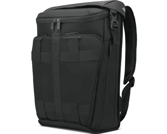 Rucsac notebook Lenovo 17 inch Legion Active Gaming Black, material: RPET + Polyester, compartiment separat pentru laptop, deschidere cu acces rapid, curele de umar reglabile, curea pentru bagaje, modele suportate: Toate tipurile de