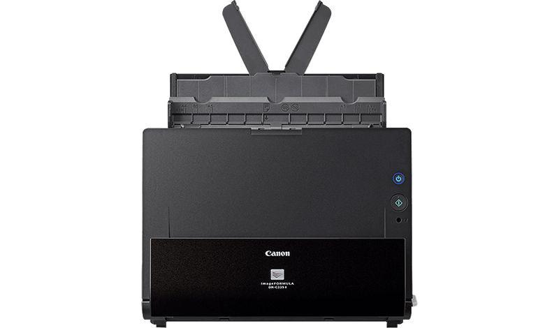 Scanner Canon DRC225II, dimensiune A4, tip sheetfed, viteza de scanare 25ppm alb-negru si color,50IPM, Duplex, rezolutie optica 600dpi, senzor CIS, software inclus: ISIS /TWAIN Driver (Windows 2000/XP Pro/XP Home/Vista/7/8/10), CaptureOnTouch, Nuance - 1 | YEO