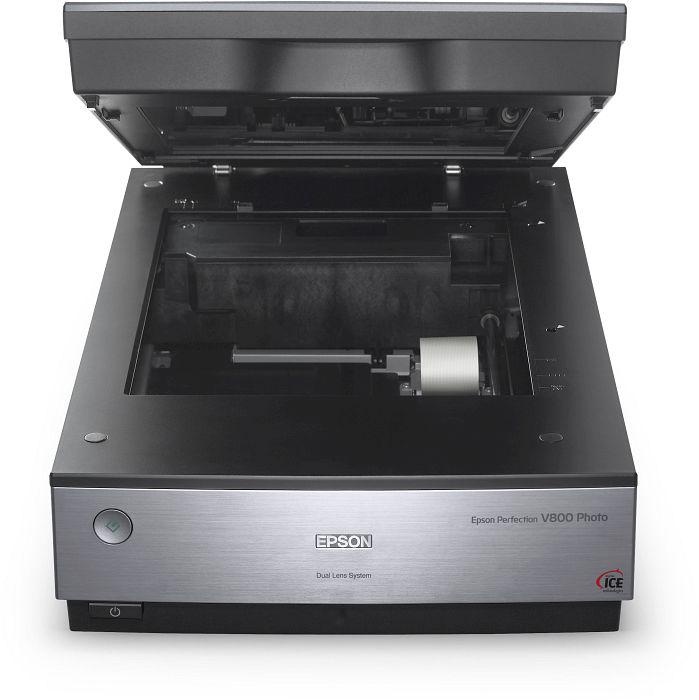 Scanner Epson Perfection V850 Pro Perfection, dimensiune A4, tip flatbed, viteza scanare: 15s/pagina color, rezolutie optica 6400x9600dpi, senzor CCD, scanare film foto, software : Epson Copy Utility, Epson Event Manager, Epson Scan, LaserSoft Imaging - 2 | YEO