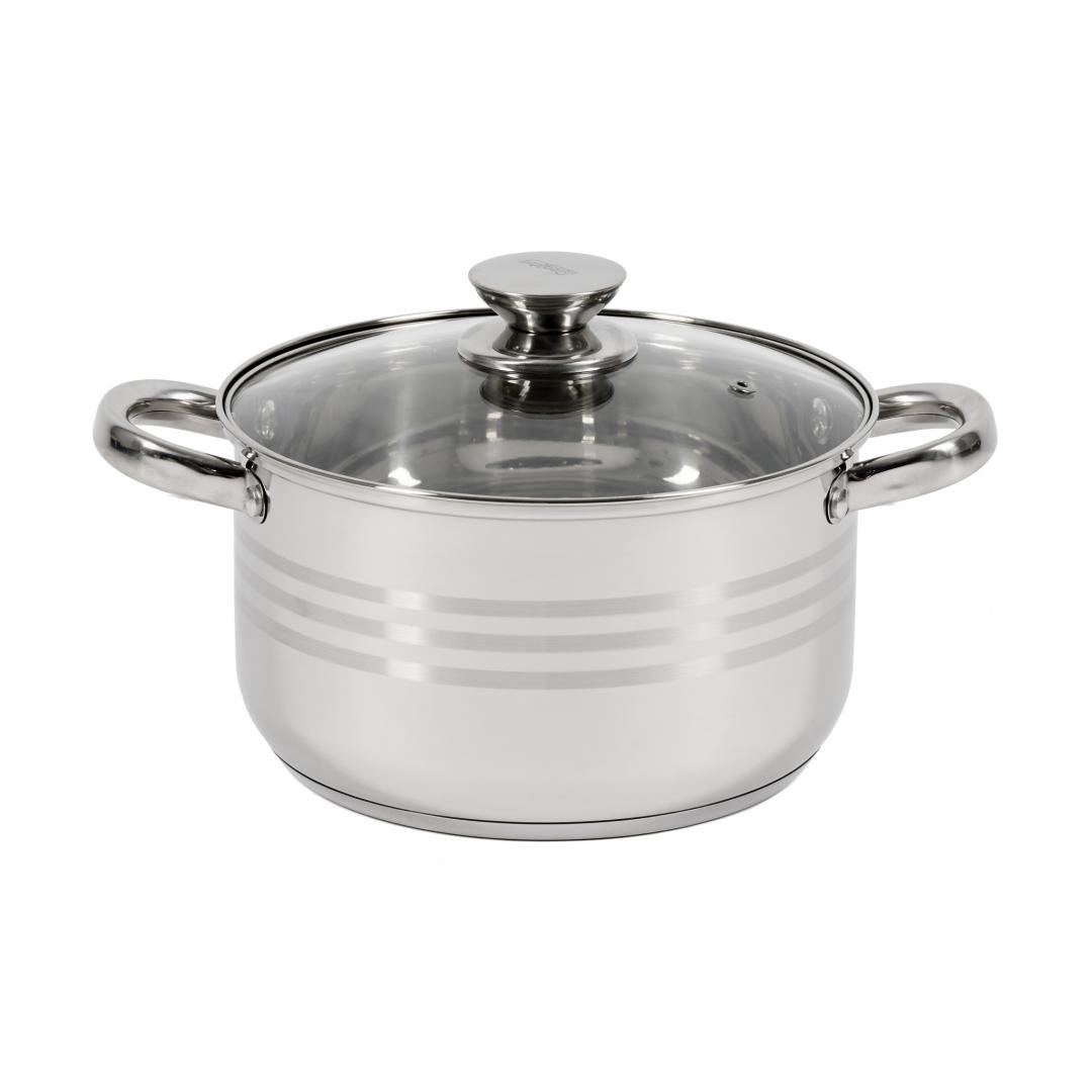 SEMIOALA INOX+CAPAC, 22X12.5 CM, 4.5 L, MYRA, COOKING BY HEINNER