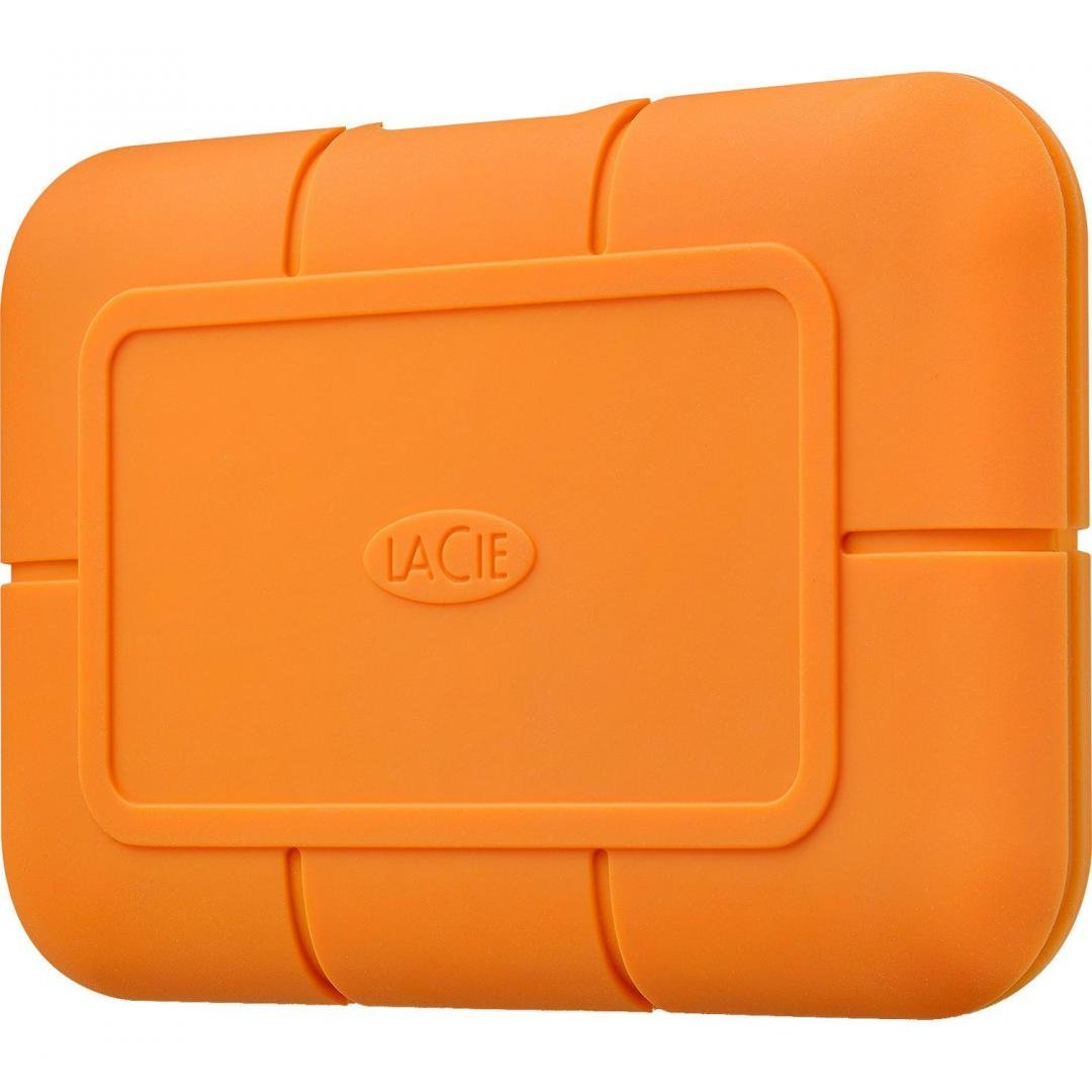 SSD Extern LaCie Rugged V2, 500GB, Orange, USB 3.2 - 3 | YEO