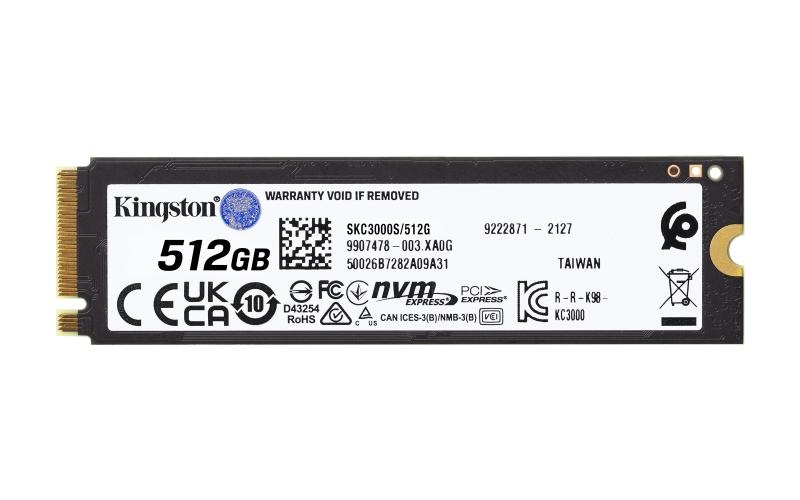 SSD Kingston SKC3000S/512G, 512GB, M2 , PCIe 4.0 , NVMe - 2 | YEO