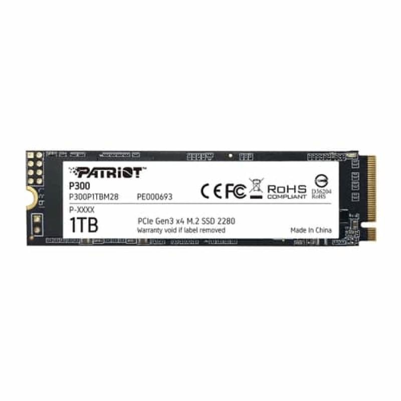 SSD Patriot P300, 1TB, NVMe, M.2 - 4 | YEO