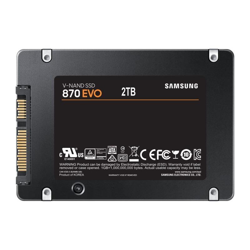 SSD Samsung 870 EVO, 2TB, SATA III - 3 | YEO