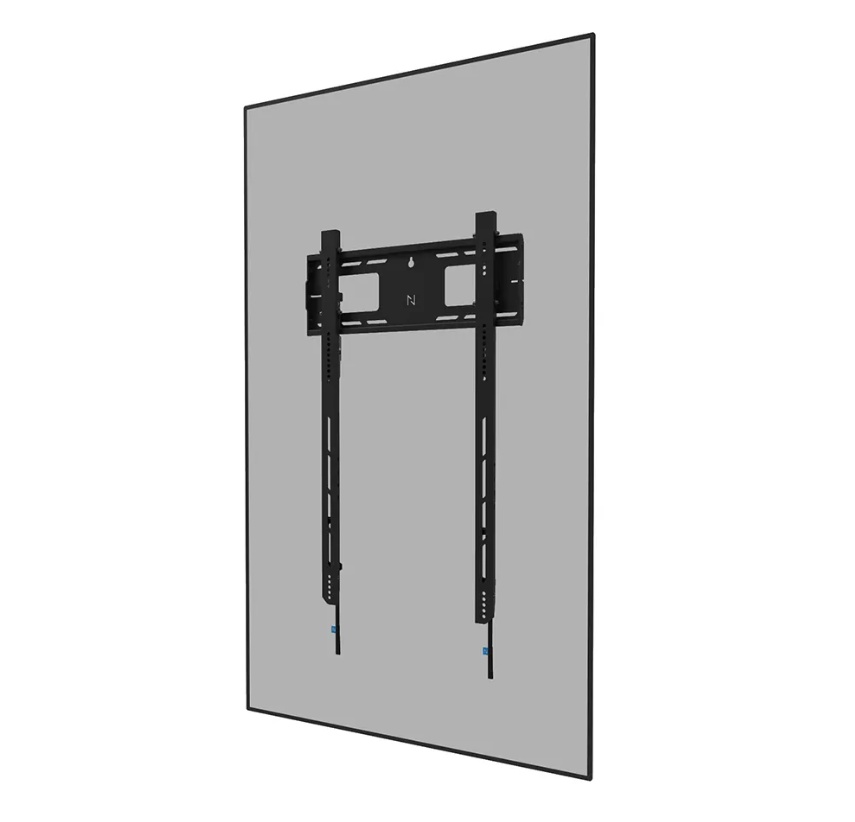 Suport perete Neomounts heavy duty, pentru display-uri interactive si ecrane grele de pana la 50-98, sistem de prindere VESA 500x800, greutate maxima suportata 100kg, fix, montare tip portrait, distanta fata de perete 4.2cm, cu sistem ce permite