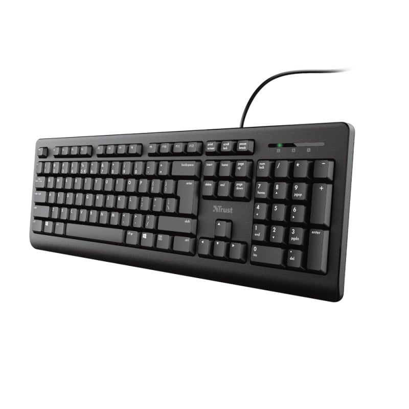 Tastatura Trust Primo, wired, negru - 1 | YEO