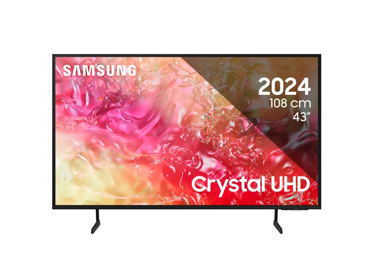 Televizor SAMSUNG LED 43DU7172, 108 cm, Smart, 4K Ultra HD, Clasa G (Model 2024)