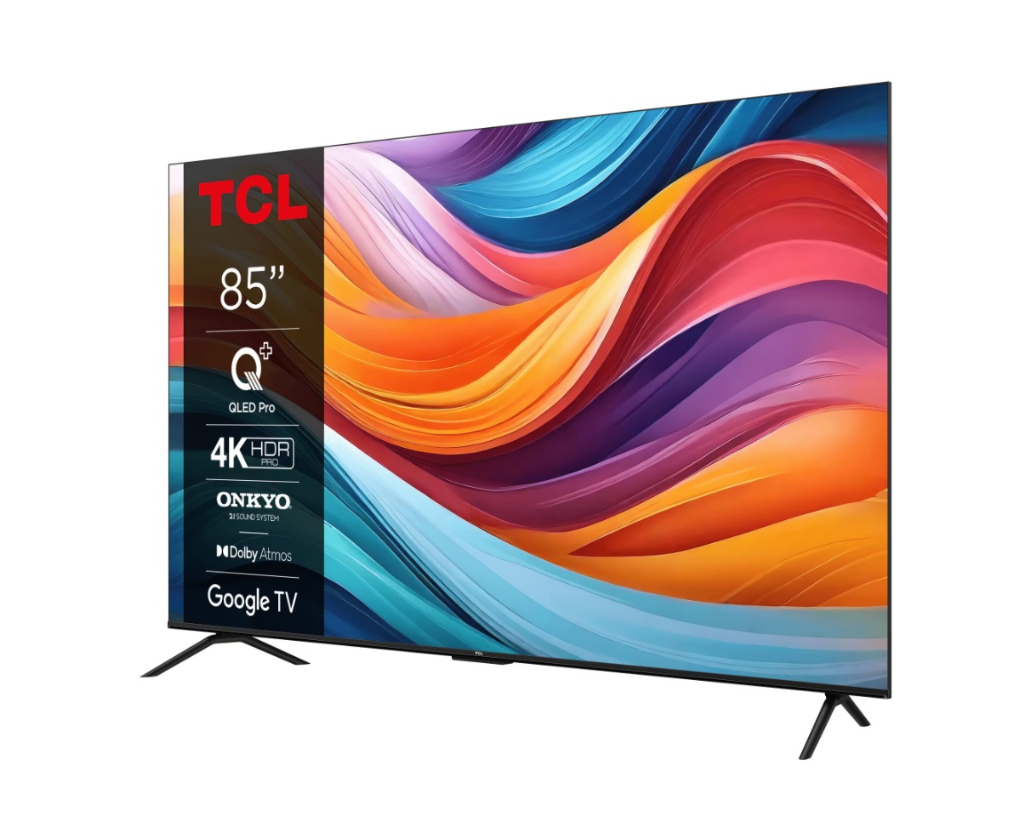 Televizor TCL QLED 85T7B, 214 cm, Smart Google TV, 4K Ultra HD, Clasa F - 2 | YEO