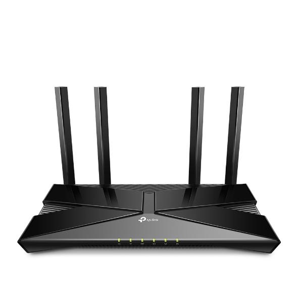 TP-Link Wireless Router, ARCHER AX53;dual band AX3000 5 GHz: 2402 Mbps (802.11ax), 2.4 GHz: 574 Mbps(802.11ax), Standard and Protocol: IEEE IEEE 802.11ax/ac/n/a 5 GHz, IEEE 802.11ax/n/b/g 2.4 GHz, 4 x Antene Externe fixe, 1 x 10/100/1000Mbps port WAN, 4