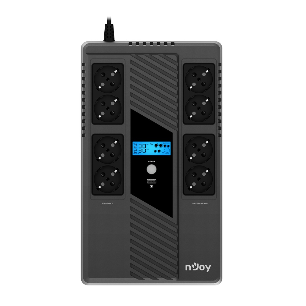 UPS nJoy Token 800 VA / 480 W Capacity 800 VA / 480 W - 1 | YEO