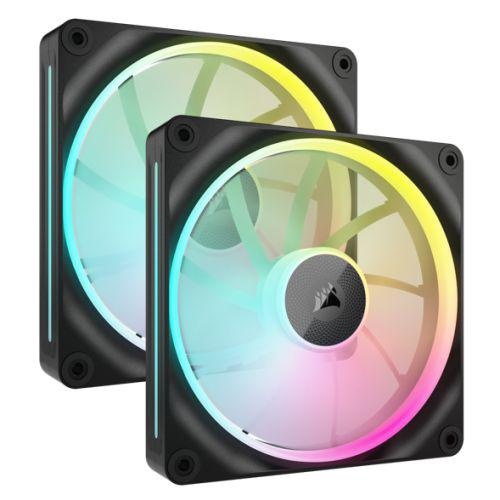 Ventilatoare Carcasa CORSAIR iCUE LINK LX140 2x140mm RGB NEGRU