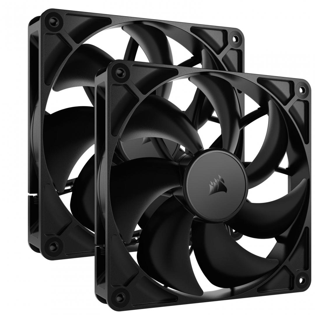 Ventilatoare Carcasa CORSAIR RS140 2x140mm NEGRU