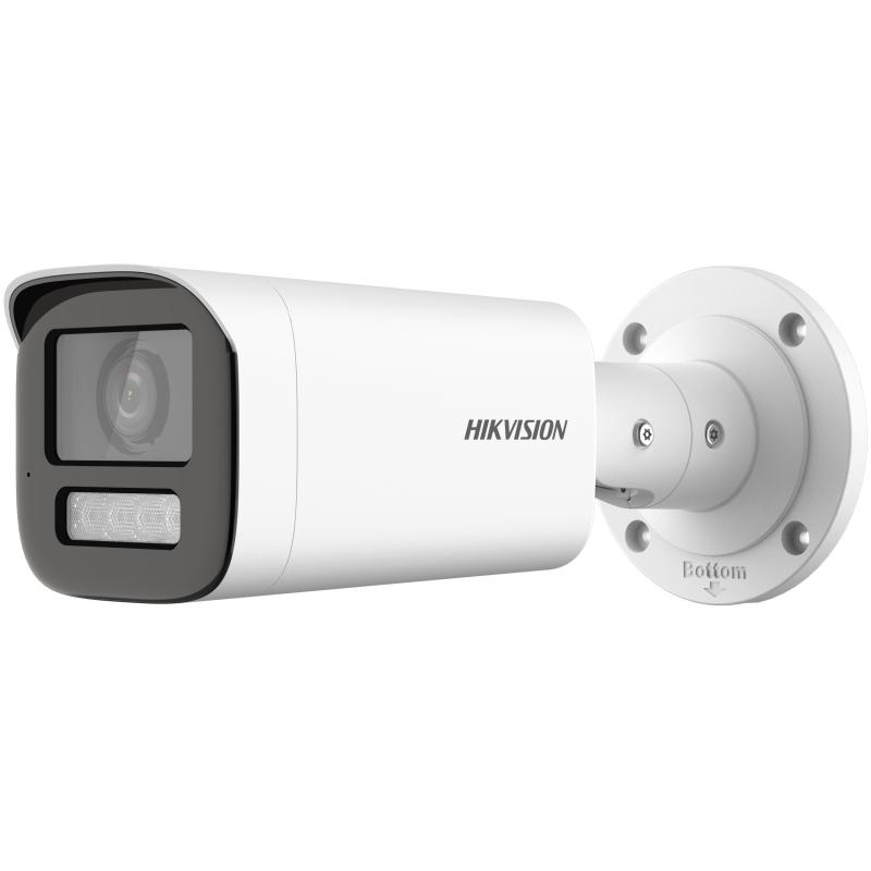 Camera de supraveghere Bullet 2MP Hikvision DS-2CE19DF3T-LSZE(2.8-12MM), lentila varifocala: 2.8-12mm, iluminare min.: 0.0005 Lux @ (F1.28, AGC ON), 0 Lux cu lumina alba: 60m, IR: 60m, iesire: TVI, microfon incorporat, alimentare: 12 VDC±25%/PoC.at, Max.