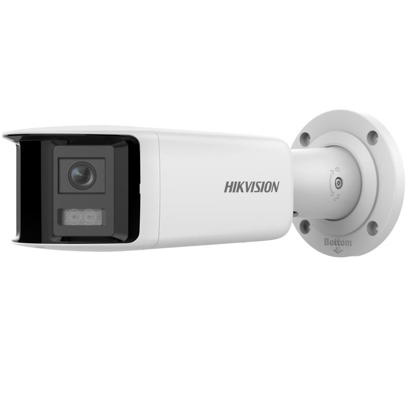 Camera de supraveghere IP Bullet 4MP Hikvision DS-2CD2T47G2P- LSU/SL(2.8MM)(C), lentila fixa: 2.8mm, iluminare min: 0.0005 Lux @ (F1.0, AGC ON),0 Lux cu lumina alba: 40m, microfon incorporat, difuzor incorporat, interfata audio: 1/1, alarma: 1/1, slot