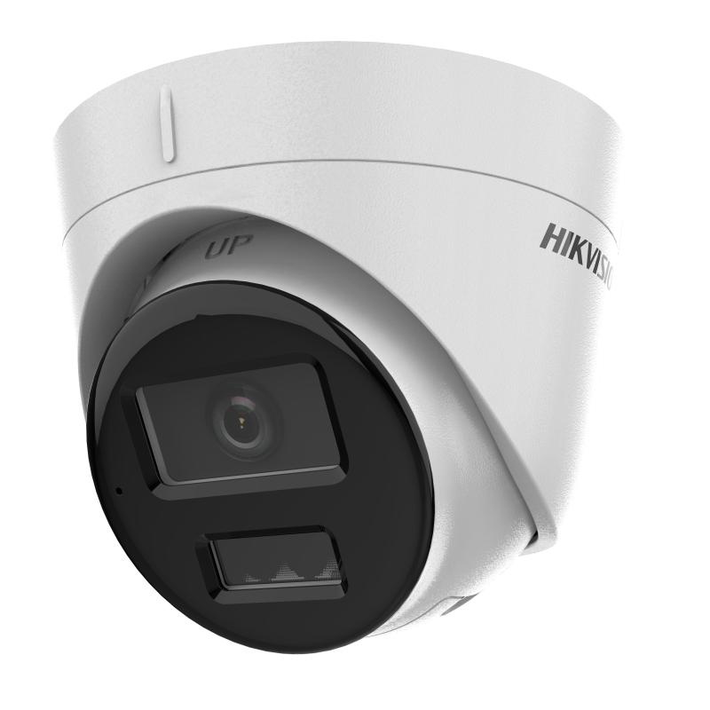 Camera de supraveghere IP Turret 4MP Hikvision DS-2CD1343G2-LIUF(2.8MM), lentila fixa: 2.8mm, iluminare min.: Color: 0.005 Lux @ (F1.6, AGC ON),B/W: 0 Lux cu IR: 30m, microfon inclus, slot card de memorie: microSD/microSDHC/microSDXC/TF card, up to 512