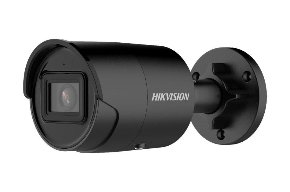 Camera supraveghere Hikvision IP bullet DS-2CD2043G2-IU(2.8mm)black, 4MP, culoare neagra, Acusens - filtrarea alarmelor false dupa corpul uman si masini, microfon audio incorporat, senzor: 1/3″ Progressive Scan CMOS , rezolutie: 2688 × 1520@30fps,