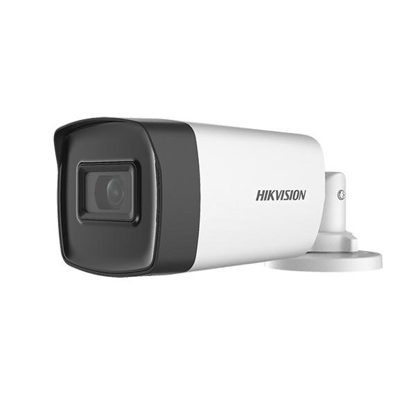 Camera supraveghere Hikvision Turbo HD bullet DS-2CE17H0T-IT5F(3.6mm) (C), 5MP, rezolutie: 2560 (H) × 1944 (V), iluminare: 0.01 Lux @ (F1.2, AGC ON), 0 Lux with IR, lentila: 3.6mm, distanta IR: 80m,Smart IR, DWDR/BLC/HLC/AGC/Global, camera 4 in 1