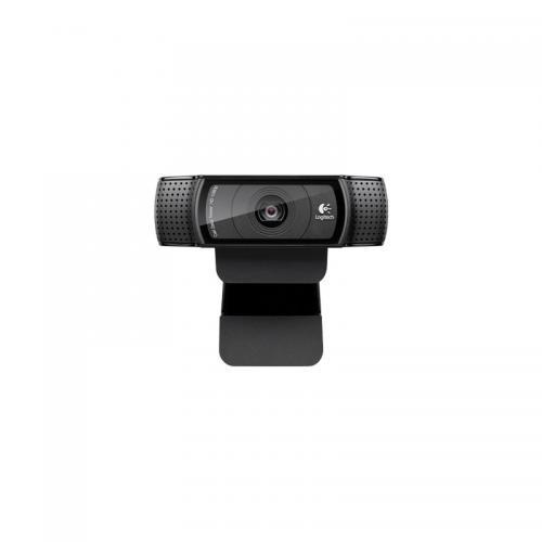 Camera web Logitech Pro HD Webcam C920s, rezolutie video 1920 x 1080, interfata USB, dimensiuni 94 x 29 x 24 mm, negru - 1 | YEO