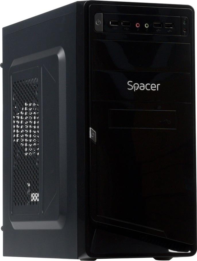 Carcasa Spacer Moon, ATX, Mid Tower NEGRU - 2 | YEO