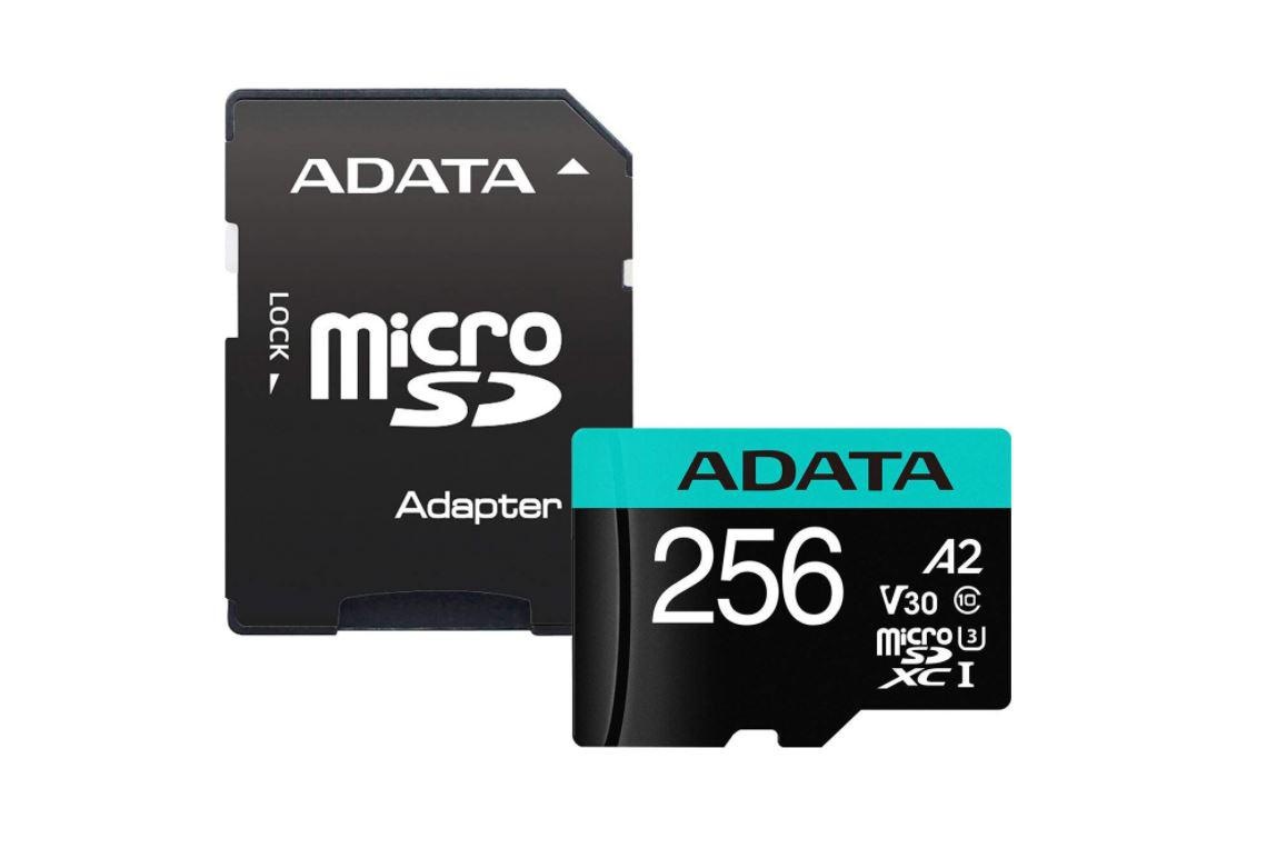 Card de Memorie MicroSD Adata 256GB, Adaptor SD, Class 10 - 1 | YEO